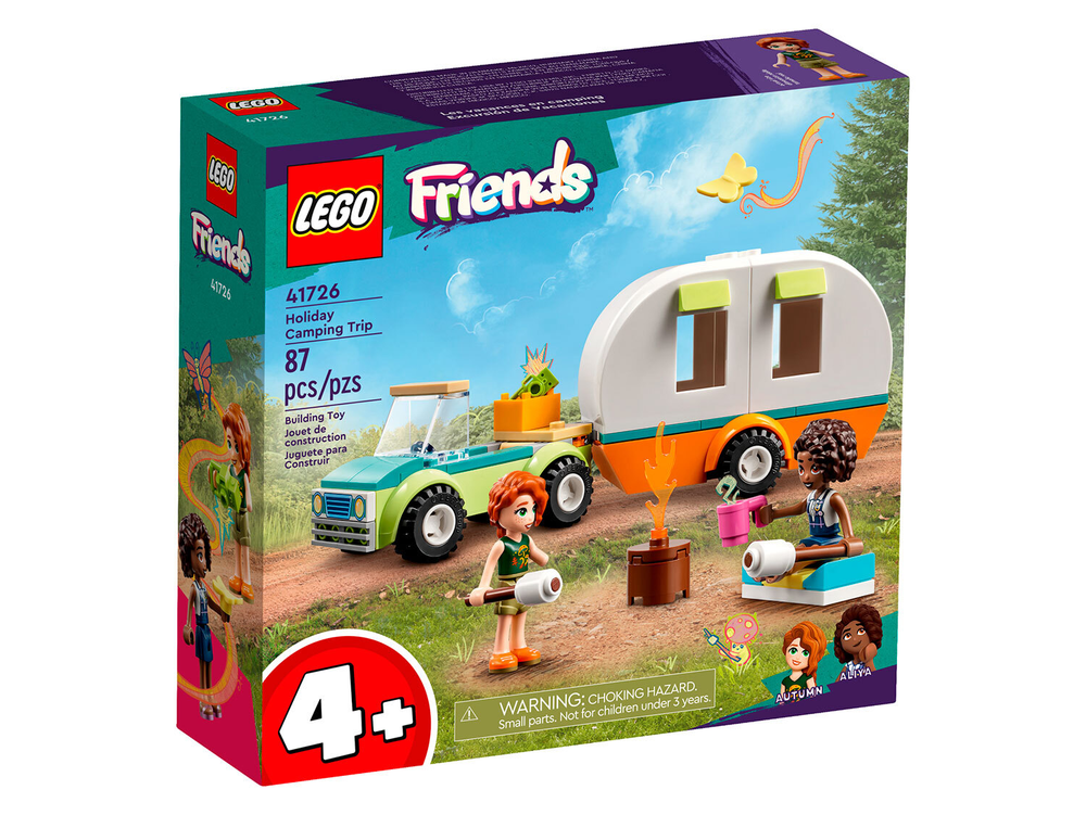LEGO Friends 41726 «Праздничный поход» — кемпинг, костёр и мини-куклы