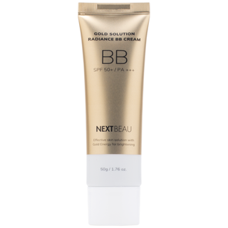 NEXTBEAU BB крем с золотом (тон 02) - Gold solution radiance SPF 50+ PA+++ natural beige, 50г