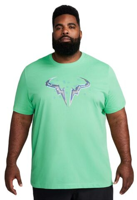 Мужская теннисная футболка Nike Court Rafa Dri-Fit T-Shirt - spring green