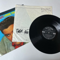 Винтажная виниловая пластинка LP Элвис Пресли Elvis Presley Loving You (Japan 1962) Blueberry Hill