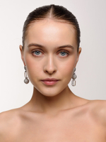 Серьги "Tube shine" Silver