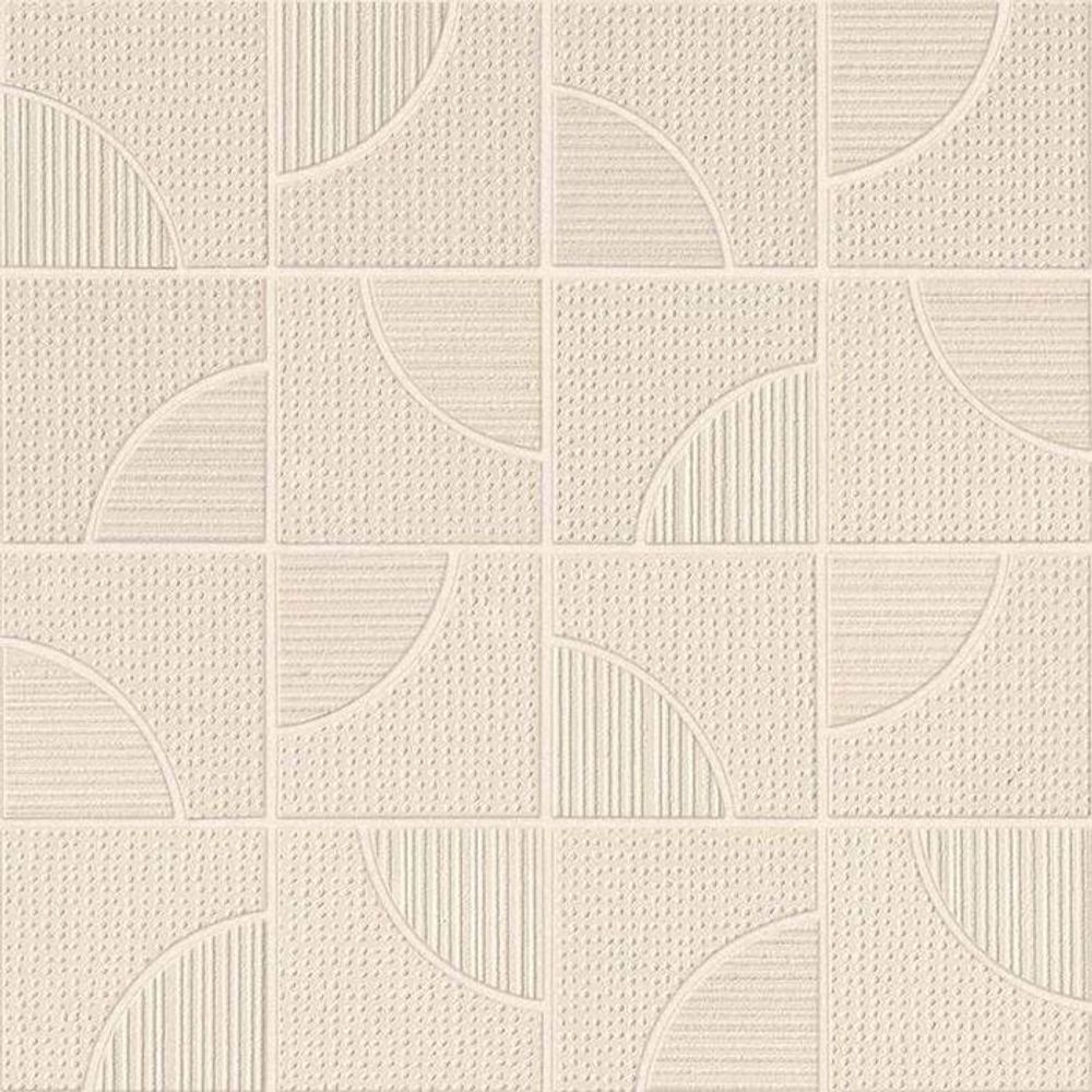 Atlas Concorde Aplomb Cream Mosaico Arch 32x32