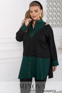 Костюм 253-зеленый Minova