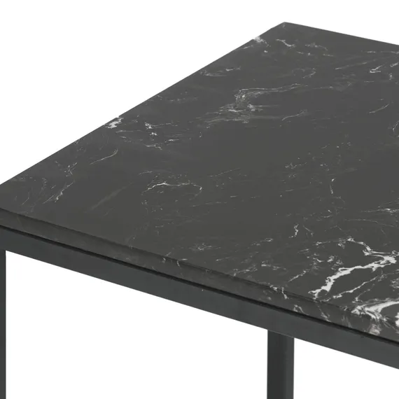 Кофейный стол Copenhagen 50х50 см, черный камень