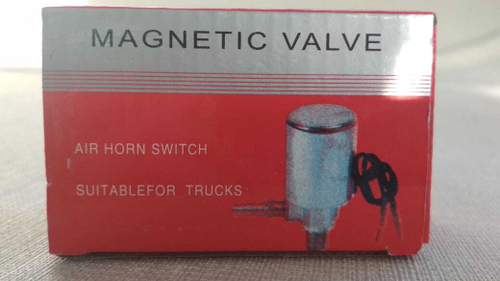 Электромагнитный клапан для воздушных сигналов (12/24В) | 155 гр. 8,5 *4,5 *5,5 см