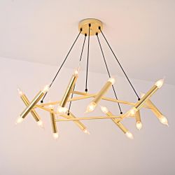 Подвесная Люстра Jonathan Browning Le Pentagone Chandelier 20 Light By Imperiumloft