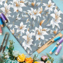 Ткань премиум шифон волшебные отражения