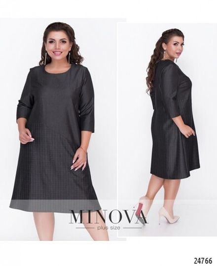 Платье 311-коричневый Minova Фото 1