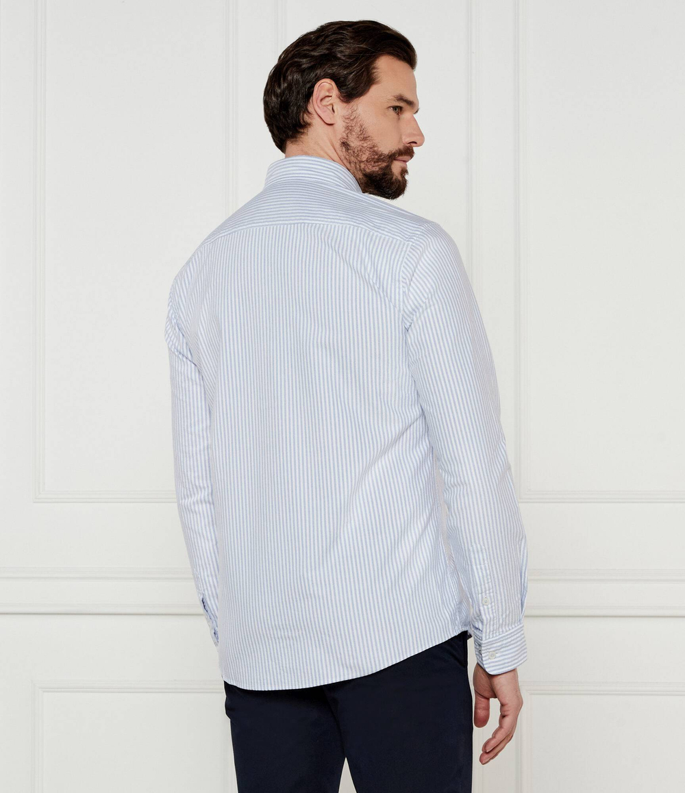 Рубашка H-ROAN-BD-E-C1-243 BOSS BLACK - голубой(50520275)