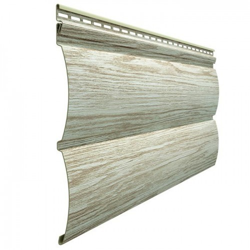 Сайдинг Деке LUX Блок-хаус под бревно Орех