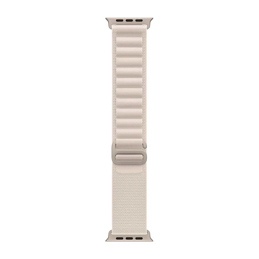 Умные часы Apple Watch Ultra GPS + Cellular, 49mm, Alpine Loop M, Starlight (Сияющая Звезда)