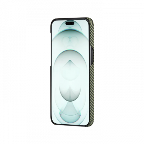 Чехол Pitaka Fusion Weaving MagEZ Case 4 для iPhone 15 Pro Max (6.7"), Overture, кевлар (арамид)