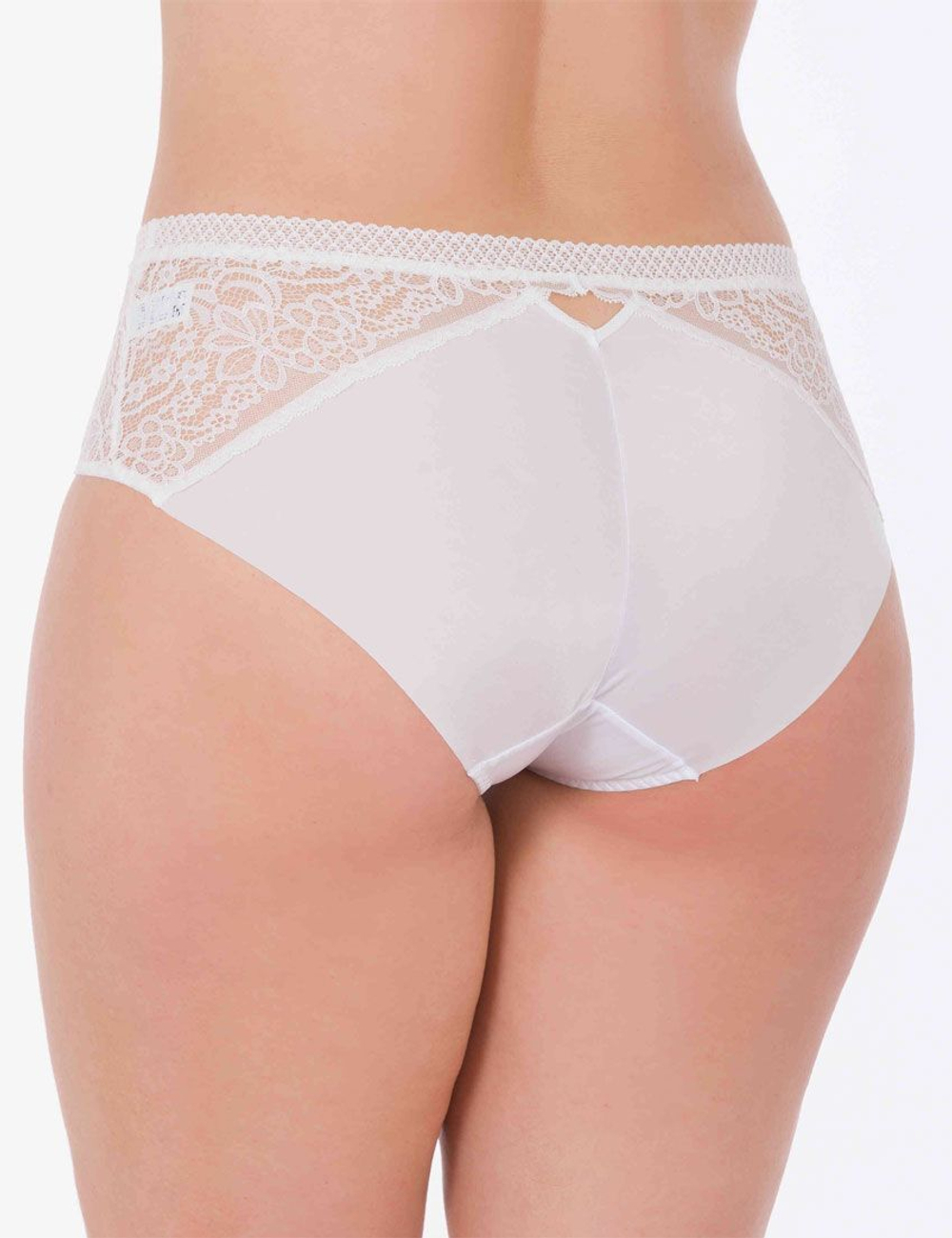 Трусики-слипы с кружевом Patrice (Размер: 40) (Цвет: черный)