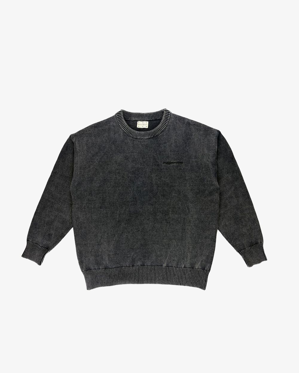 Свитер Magamaev Default knit black/dye черный