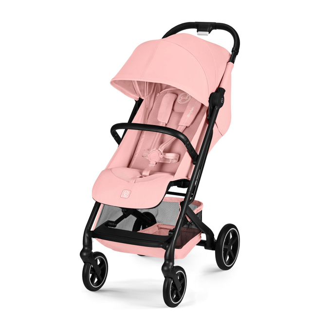 Cybex Прогулочная коляска Beezy Candy Pink, с дождевиком и бампером 2026