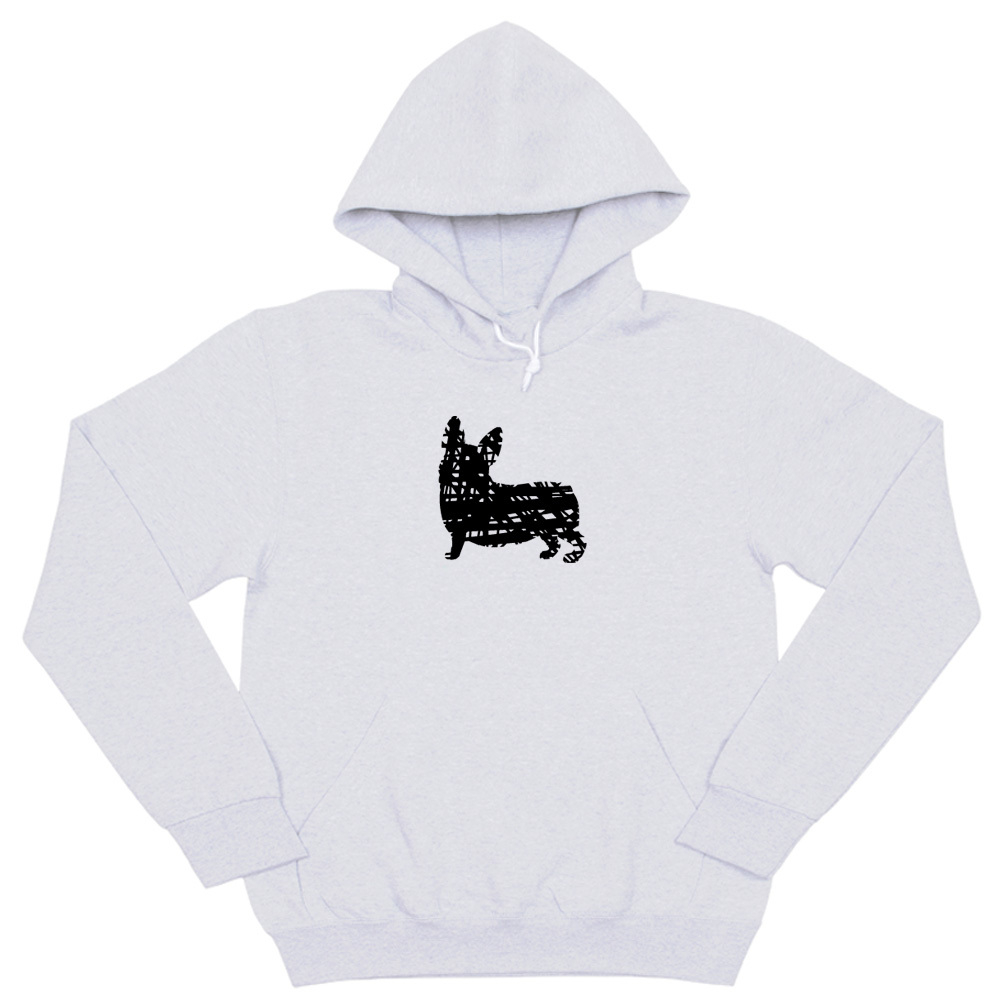 Толстовка "Корги - набросок"