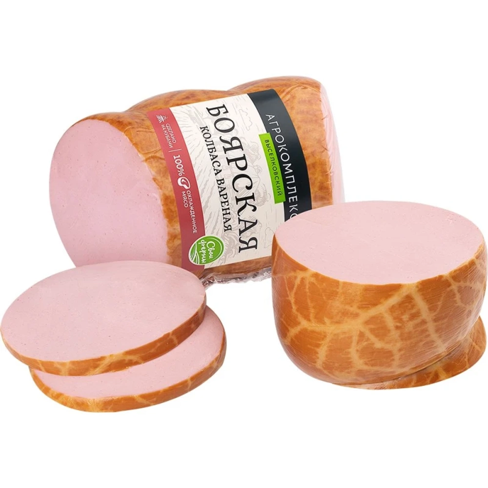 Колбаса вареная Боярская Агрокомплекс