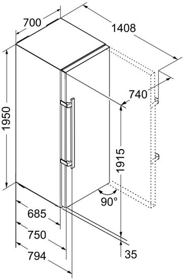 Морозильник Liebherr GN 5275