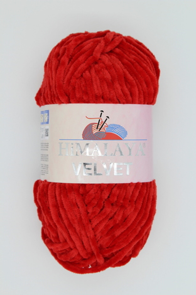 Пряжа "Velvet" 90018 Красный