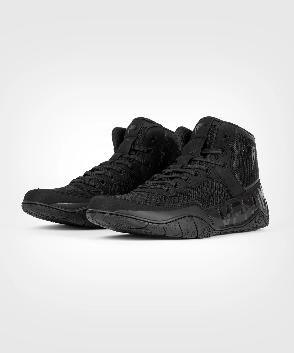 Борцовки Venum Elite Black/Black