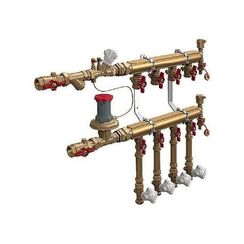 Узел коллекторный Giacomini отопления этажный, подкл. тип B3 11/4 x 3/4 / 3 (DN40), GE553Y753