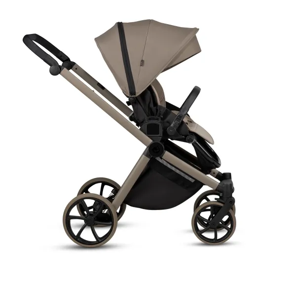 Коляска 3 в 1 Tutis Mio 3+ Essential Deep Taupe