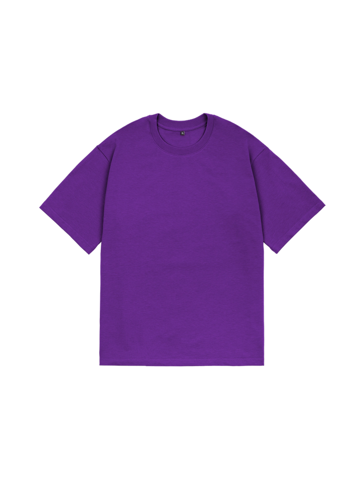 Футболка оверсайз (фиолетовый) 190 г
