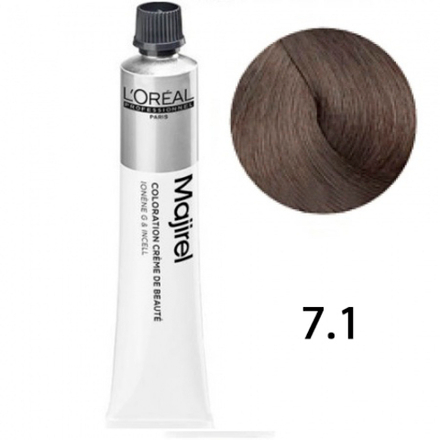 L'Oreal Professionnel Majirel 7.1 Блондин пепельный 50мл