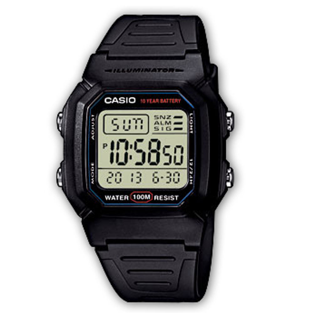 Часы CASIO Collection W-800H-1A