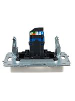 BRITE Розетка компьютерная RJ45 кат.6 РК11-БрЖ жемчуг IEK