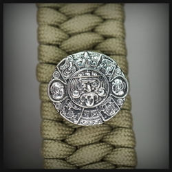 Бусина - вставка для браслета "Майя" , мельхиор