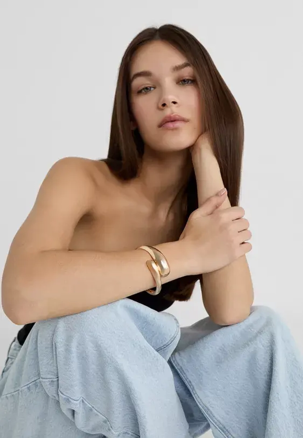 STRADIVARIUS Браслет, золотой