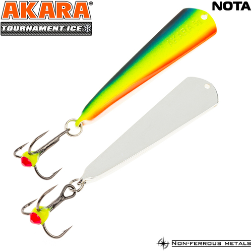 Блесна зимняя Akara Tournament Ice Nota 35 3 гр. 27 Sil