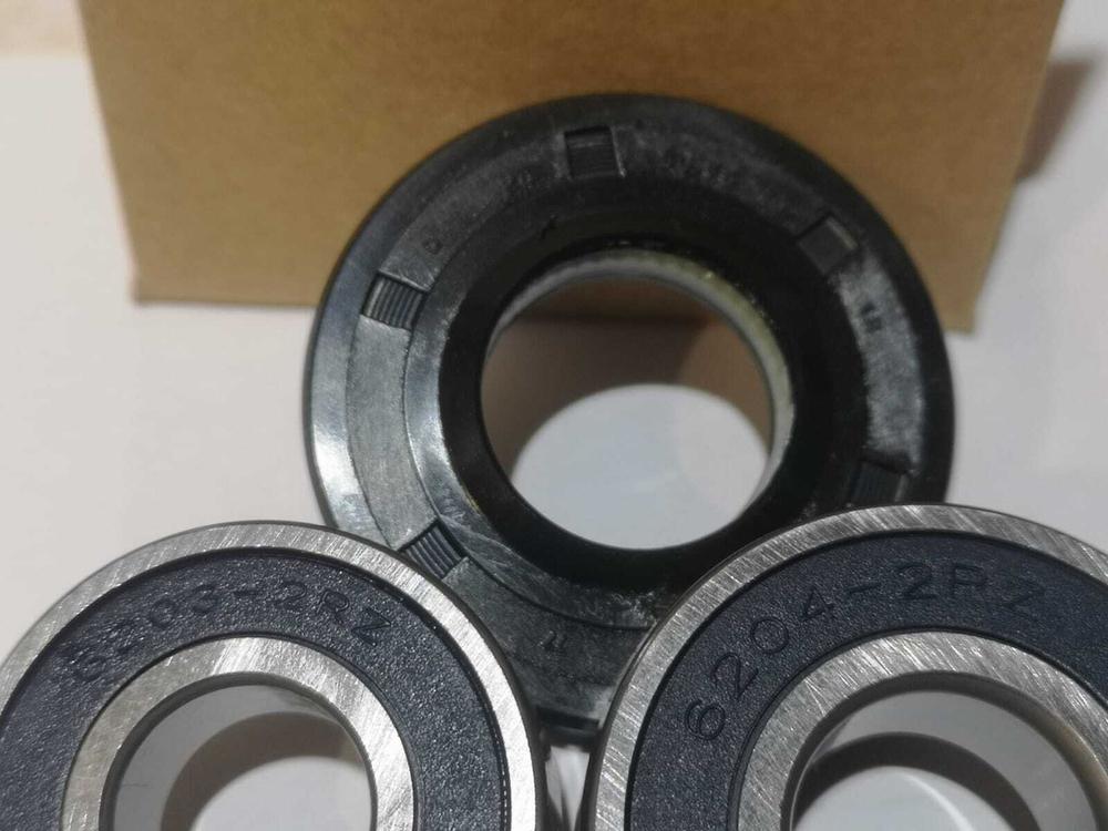 Ремкомплект 25x50.55x10/12  6203 - 6204 стиральной машины Samsung (Самсунг) подшипник плюс сальник плюс смазка