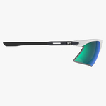 Спортивные очки Scicon Aerobeam Titanium Sunglasses White Matt Multi Mirror Green + Pink