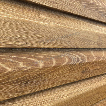 Сайдинг металлический Корабельная доска ECOSTEEL Текстура 0,5мм Золотой дуб