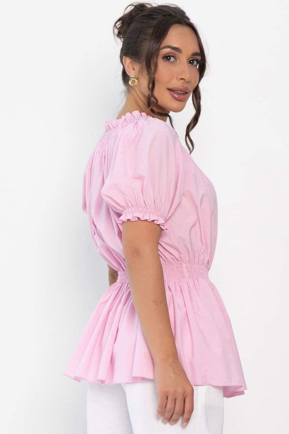 Блуза Летняя идиллия (зефирно-розовая) Б13912-47М LT Collection