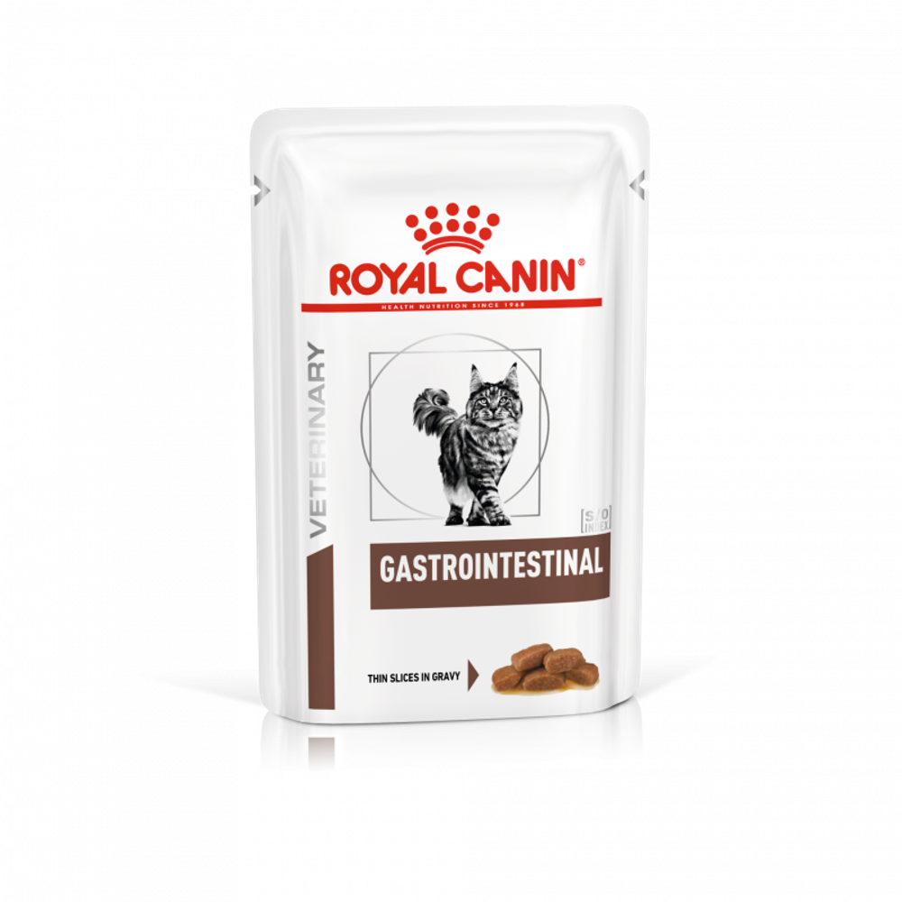 Royal Canin Gastrointestinal Гастроинтестинал Корм влажный диета для взрослых кошек при расстройствах пищеварения 85г