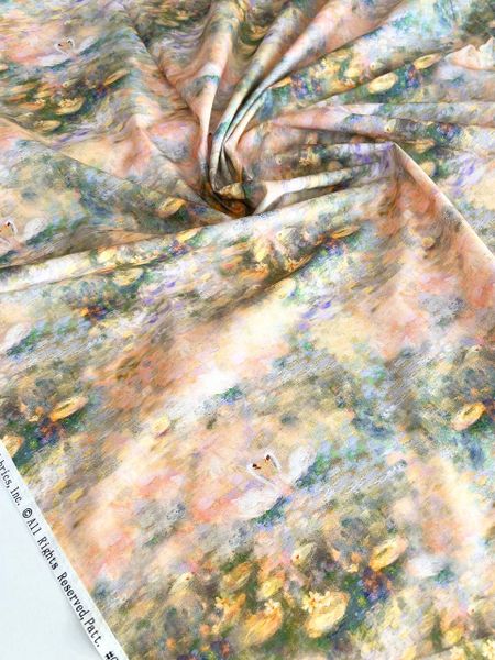 ЛЕБЕДИНЫЙ ПРУД, ИМПРЕССИОНИЗМ - 100% хлопок 2