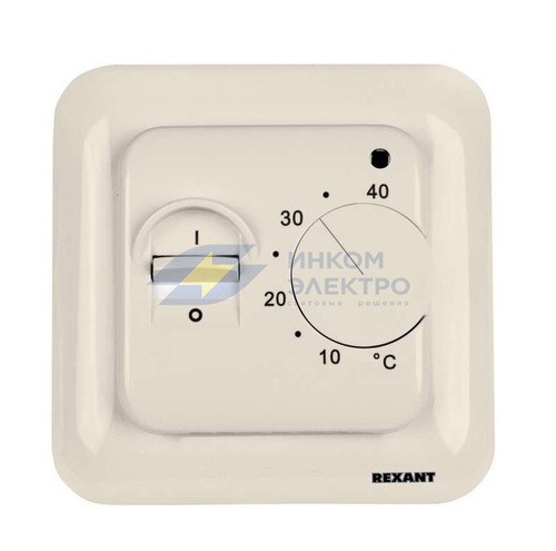 Термостат мех R70 XT REXAN для теплых половдатчик пола бел