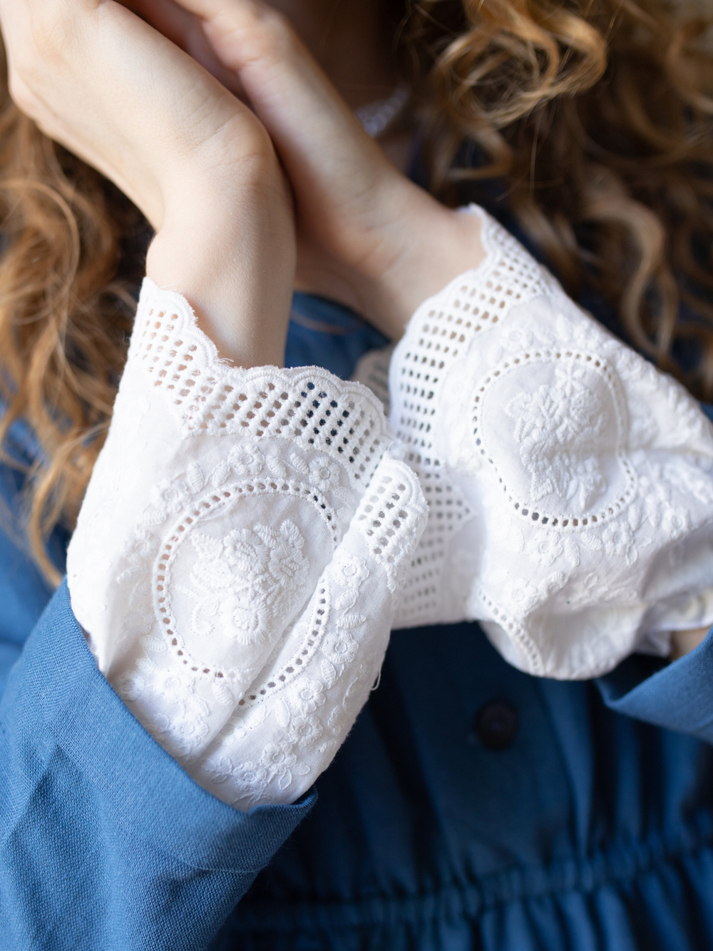 Манжеты на рукава съемные кружевные