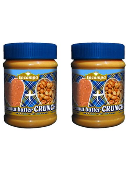 Encampa Арахисовая паста Crunchy 340 г, 2 шт