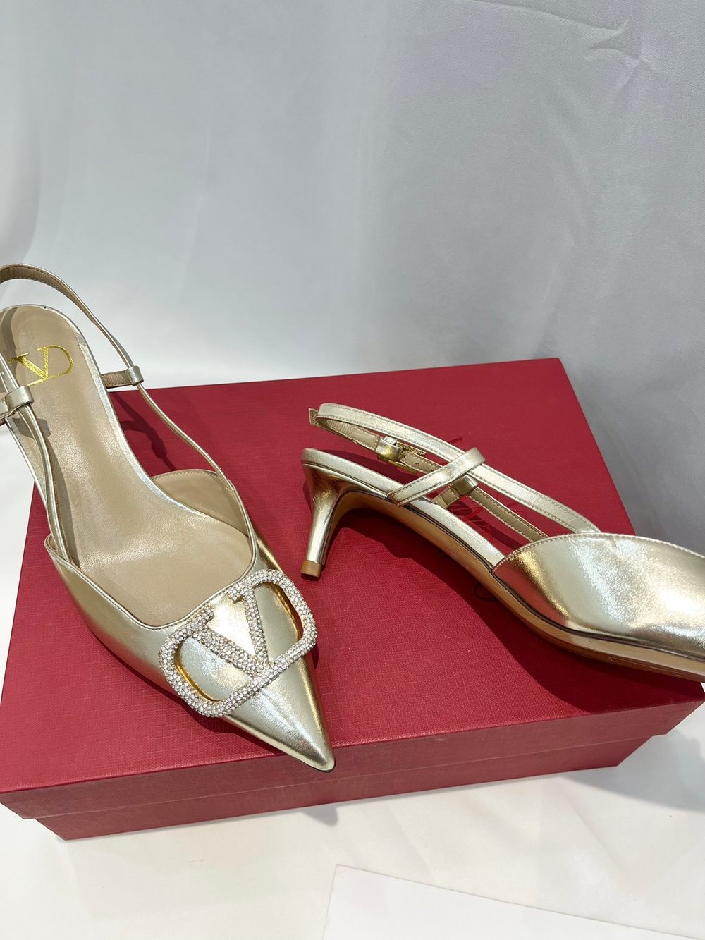 Valentino Vlogo Slingback Pump 4 cm
