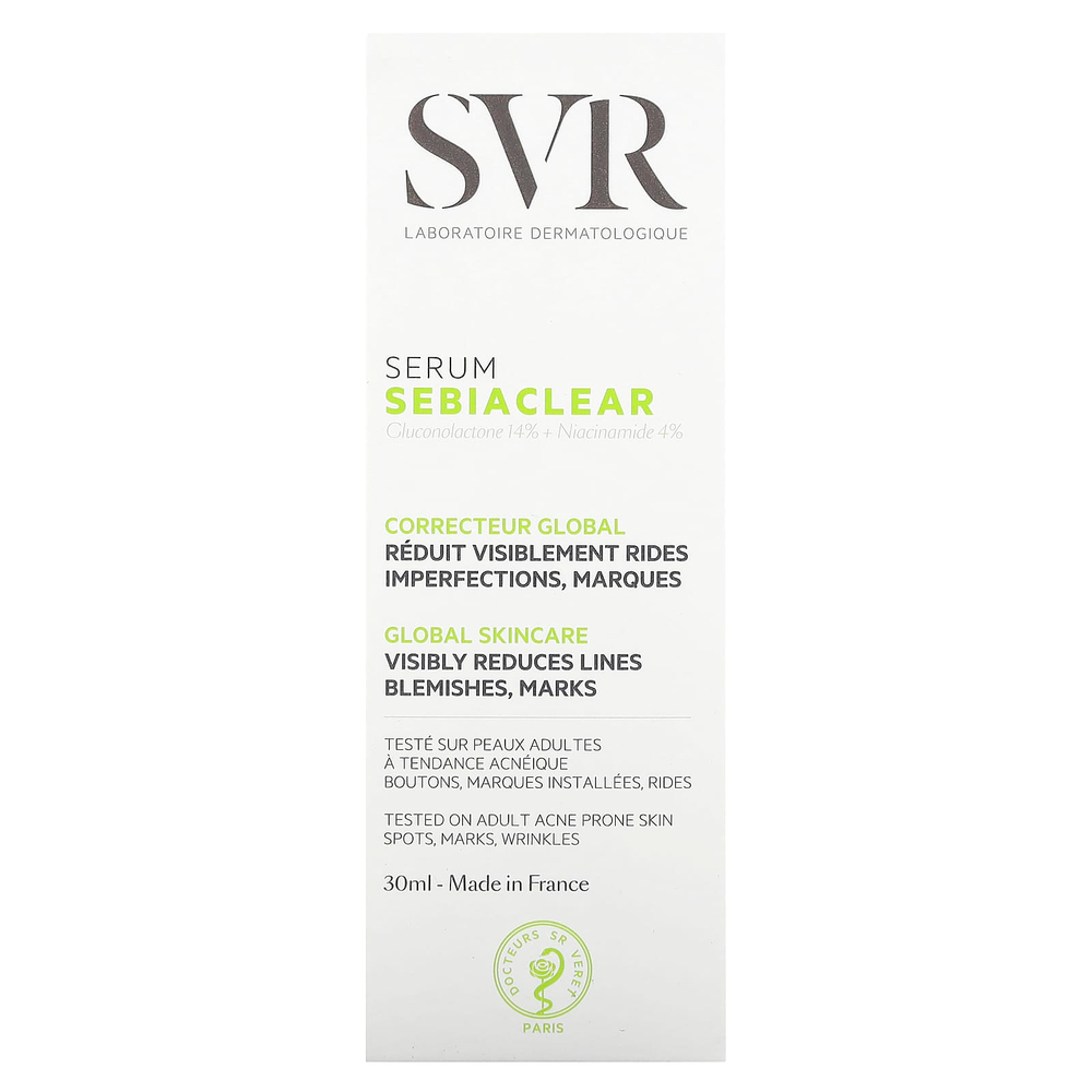 SVR, Sebiaclear, сыворотка, 30 мл (1 жидк. унция)