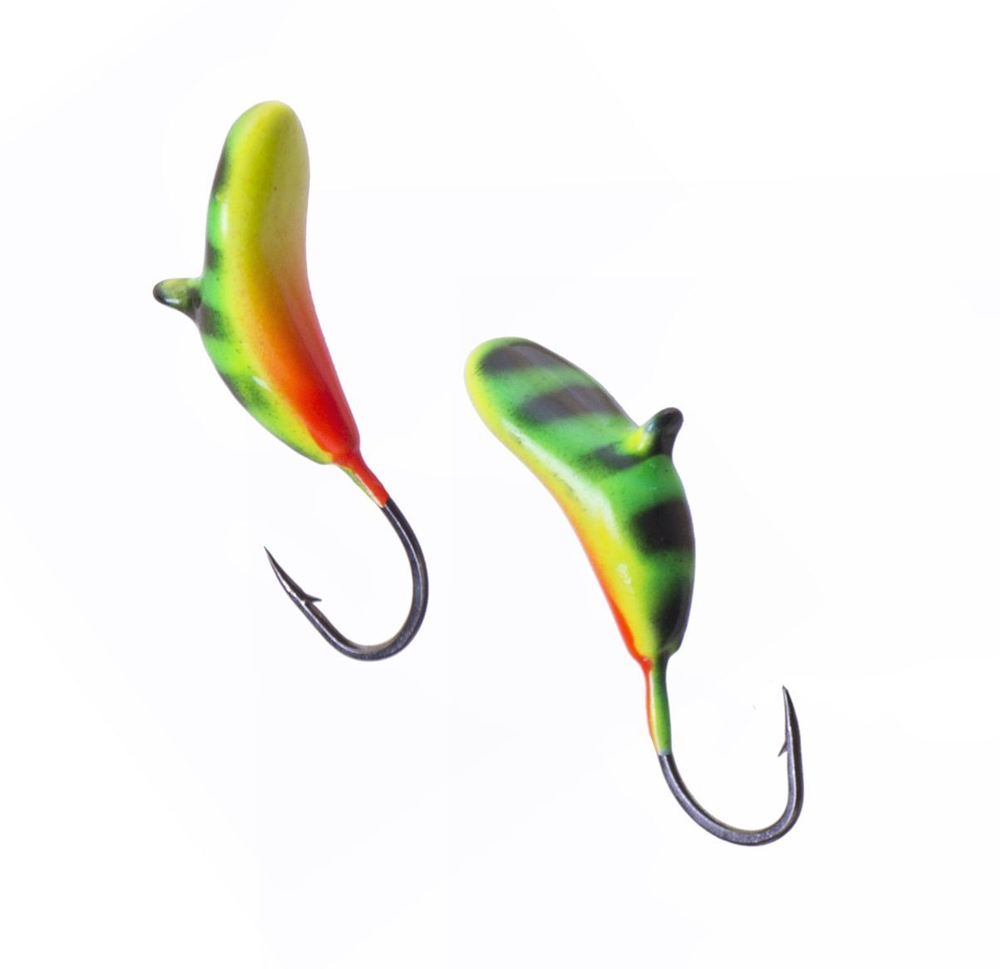 Мормышка вольфрамовая LumiCom КОМАР (покраска),3,0мм, #302, 10 штук в упаковке