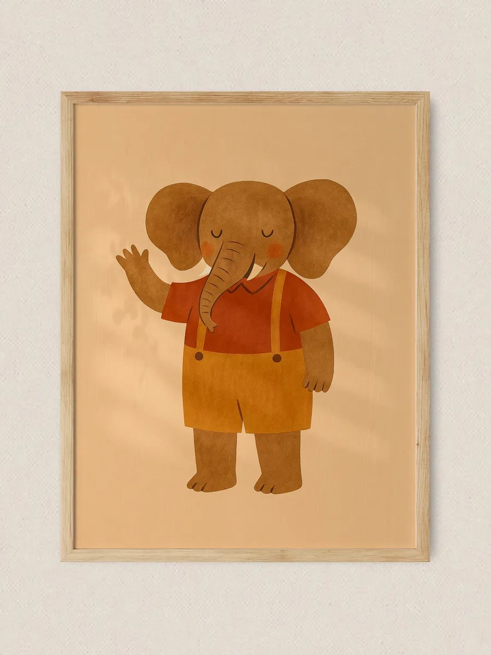 Постер 40х50 в детскую мальчика Ретро стиль