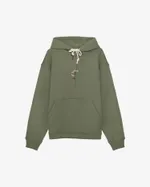 Худи Гербарий Гречиха Light со шнурком в поясе хаки