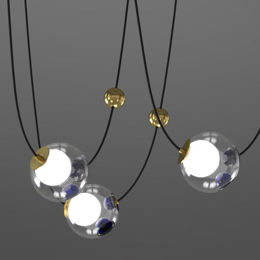 Люстра 10227P/A1 gold