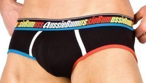 Мужские трусы брифы Aussiebum Pablo Black Brief