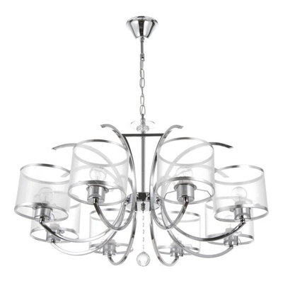 Люстра 91307/8 E27 40Вт хром 82х82х85 см